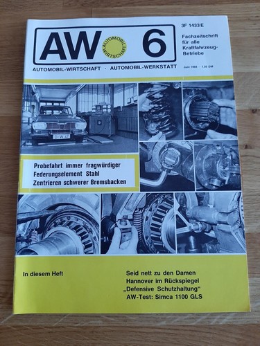 Automobil wirtschaft 1968 - automobil-wirtschaft, 06/1968