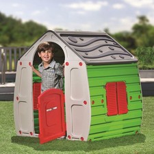 Magical Kinder-Spielhaus Kinderhaus Spielzeughaus Gartenhaus für Kinder