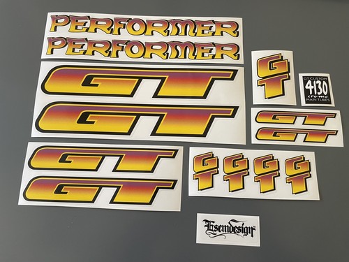 Performer 1996 bmx - 1996, decal