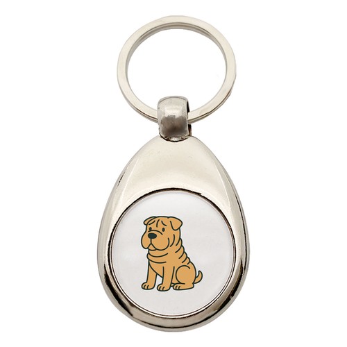 Schlüsselanhänger shar pei - shar,