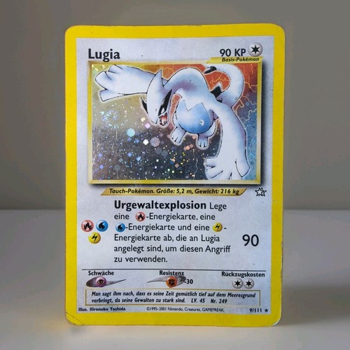 Lugia holo pokemon karte - pokemon,