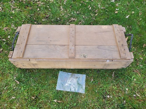 Kiste holz usa militär leer - kiste,