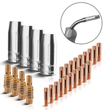 MIG MAG Schweißzubehör Verschleißteile 28 tlg AK15/MB15 AK14/MB14 Schweißbrenner
