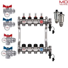 Edelstahl Heizkreisverteiler