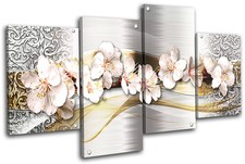Modern Floral Abstract MULTI