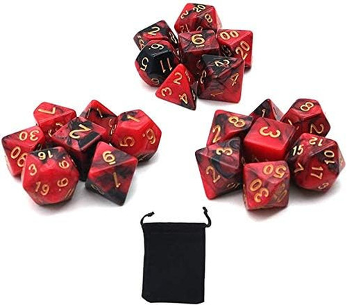 Polyhedral dice set - polyhedral,