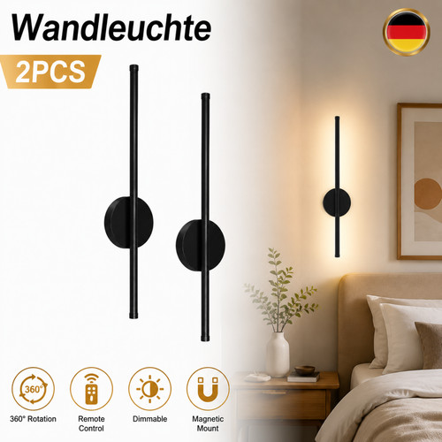 Stück led wandlampe - 2,