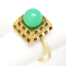 Designer - Damenring 14 Karat