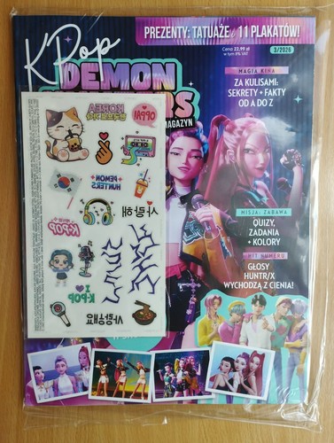 Pop demon hunters - k-pop, 3/2026