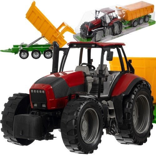 Traktor mit anhänger - traktor,