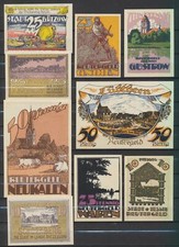 Reutergeld - 18x Notgeld -