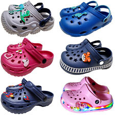 Kinder Clogs Gartenschuhe Hausschuhe Strandschuhe Badeschuhe Sandalen Gummiclogs