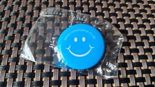 Button Smiley, neu, nie angesteckt. 