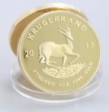 1 oz DEKO Gold Münze Feingold Unze Krügerrand 2013