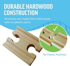 Holz Bahngleise Schienen Kinder Zug Spielzeug Puzzle Kreativ Buchenholz