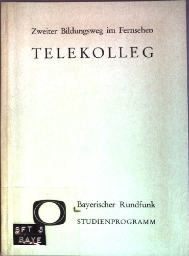 Telekolleg zweiter - telekolleg:,