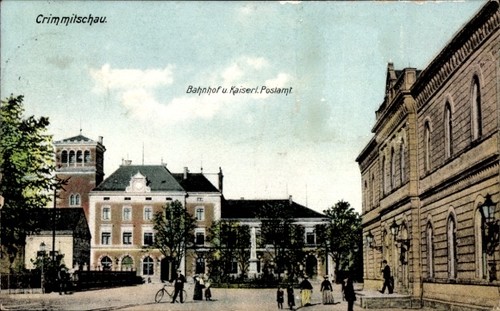 Crimmitschau sachsen - ak,