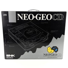 NEO GEO CD Konsole Frontloader in OVP PAL Konsole JP Import OVP Console