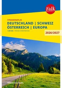 Falk straßenatlas 2026 2027 - straßenatlas, 2026/2027