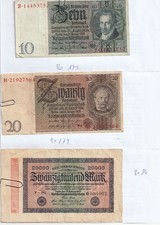 Banknoten deutsches reich - 4,