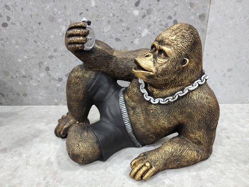 Coole gorilla figur - coole, resin