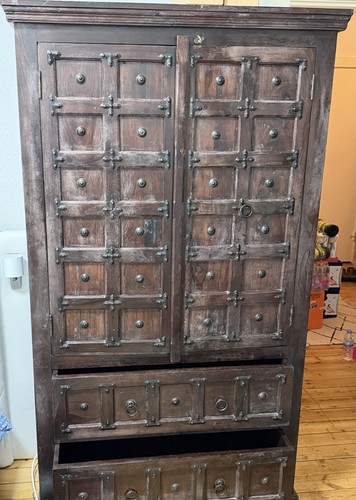 Schrank antike türen mit - antike,