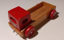 Holzspielzeug Lastwagen, LKW, 1950er-Jahre, gut erhalten