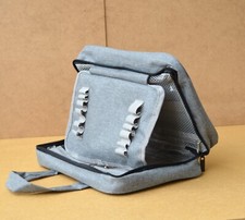 Waschtasche Kulturtasche Kosmetiktasche mit Hängehaken dreigeteilt 28x23x8 cm