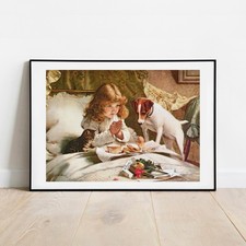 Kunstdruck Friseur Spannung