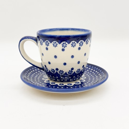 Tasse mit untertasse bunzlauer - mit,