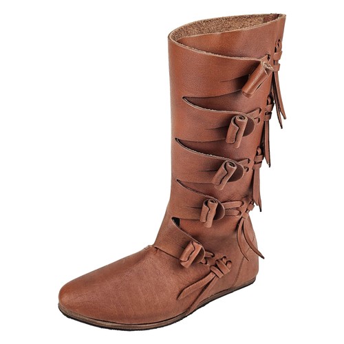 Wikinger stiefel jorvik braun - stiefel,