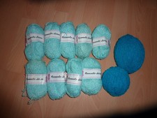 600g Wolle Wollpaket Wollreste Garn 65% Baumwolle 35% Leinen