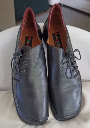 Damenschuhe aus echtem leder - aus,