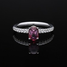 Diamanten Rubin Gold Ring