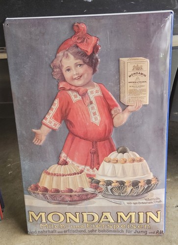 Blechschild mondamin 60x40cm - blechschild,