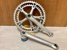 authentic Vintage Ofmega CX crankset Kurbelsatz 170-52/42T orig. never polished