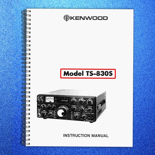 Kenwood 830s instruction - kenwood, ts-830s