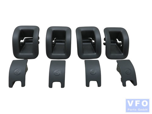Isofix kappen set - isofix, schwarz
