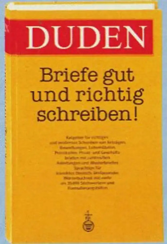 Duden briefe gut - duden, und