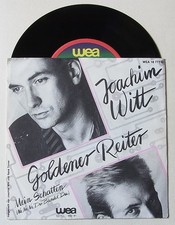 7" Vinyl Single : JOACHIM WITT 'Goldener Reiter' + 'Mein Schatten' - Wea - 1981