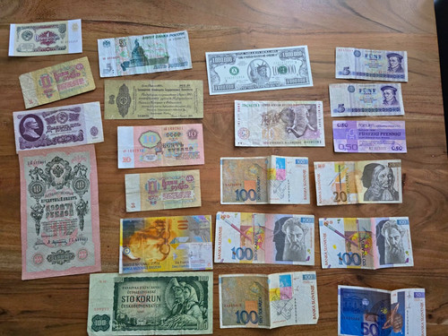 Lot sammlung weltbanknoten - lot,