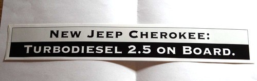 Werbe aufkleber new jeep - werbe-aufkleber,