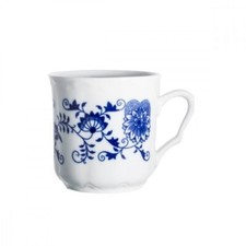 Zwiebelmuster Bohemia Original Becher Karel M 0,27 L Porzellan NEU Karlsbader