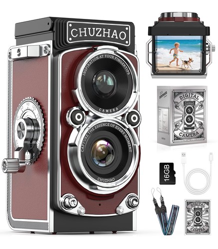 Mini retro kamera - kamera, 12mp
