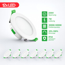 12er LED Einbaustrahler 68mm