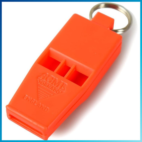 Signalpfeife orange 2er - set,