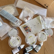 Stampin Up Bastel Set Nachfüller Streuteile Band Zubehör Knöpfe Water Color 