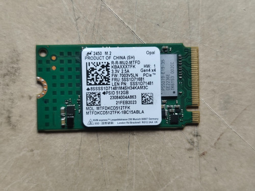 Micron mtfdkcd512tfk 512gb - micron, m.2
