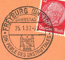 Germany Freyburg 1937 Unstrut