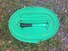 20 m Feuerwehrschlauch 70 mm Kupplung Neuwertig Bauschlauch Flachschlauch